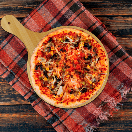 Tabla para pizza 44x29.5cm, madera