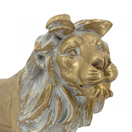 Figura decorativa león, 39cm