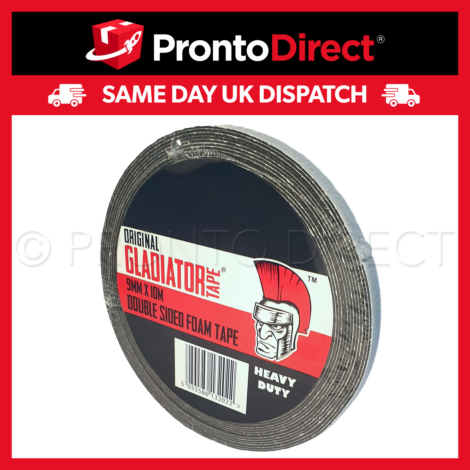 Double Sided Foam Tape Black Automotive Permanent Car Body Trim Self Adhesive