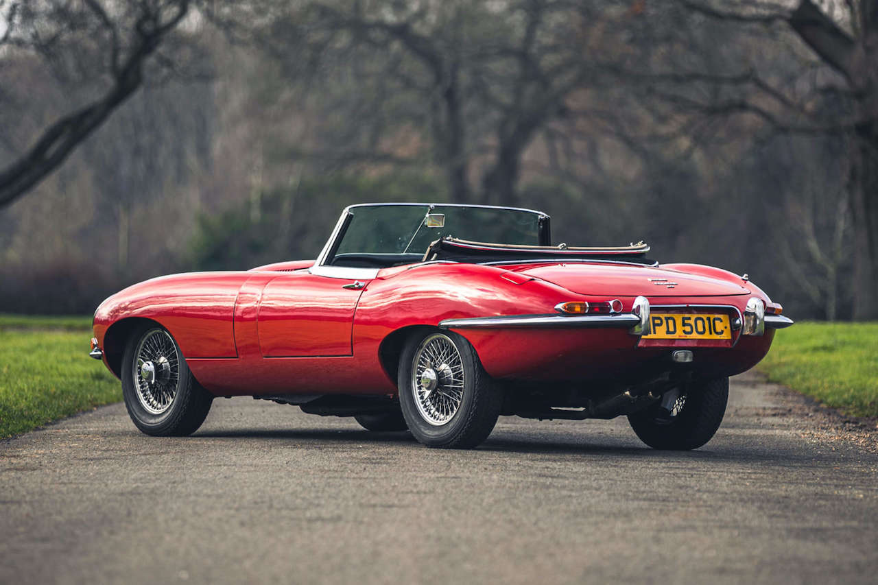 Chassis No 60 Jaguar E-Type up for grabs with Silverstone Auctions