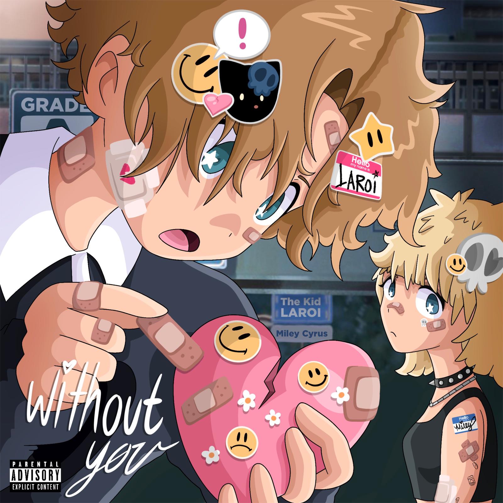 The Kid LAROI & Miley Cyrus - WITHOUT YOU (Remix)