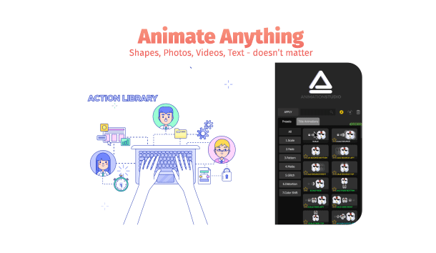 تحميل مجاني قوالب افتر افكت | Action Library Motion Presets Package 22243618 Videohive