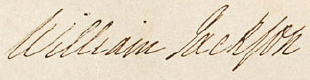 Image: Signature of William Jackson