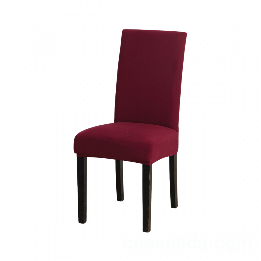 Funda para silla ajustable poliéster, guinda