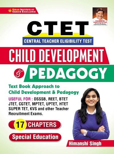 CTET Child Development and Pedagogy Text Book Approach by Himanshi Singh (English Medium) (3700)
