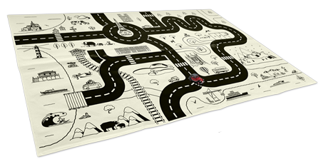 Tapis de jeu en coton. ➜ Cliquez pour accéder à l'article
