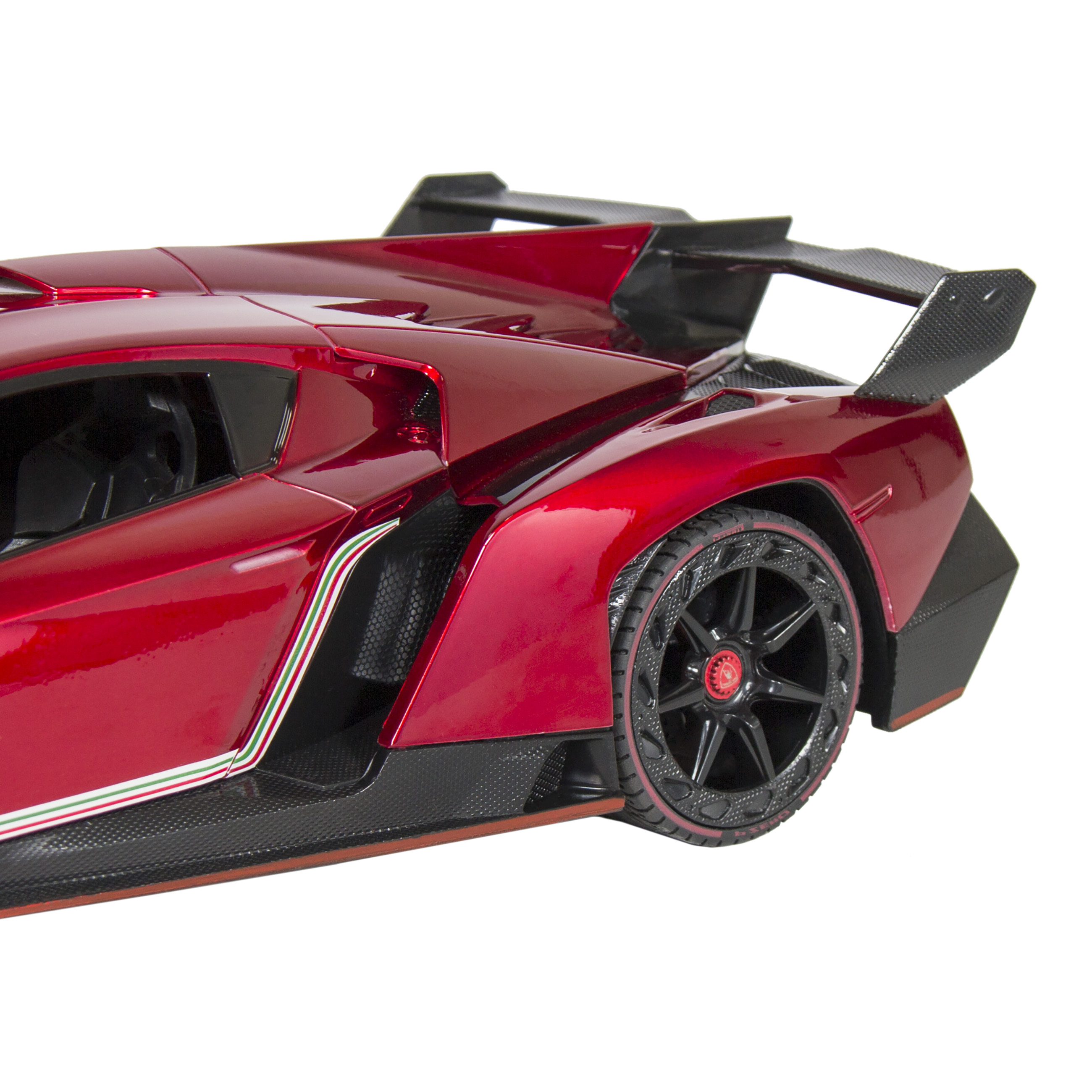 BCP 1/14 Kids RC Lamborghini Veneno Car Toy w/ Wheel Remote, Light