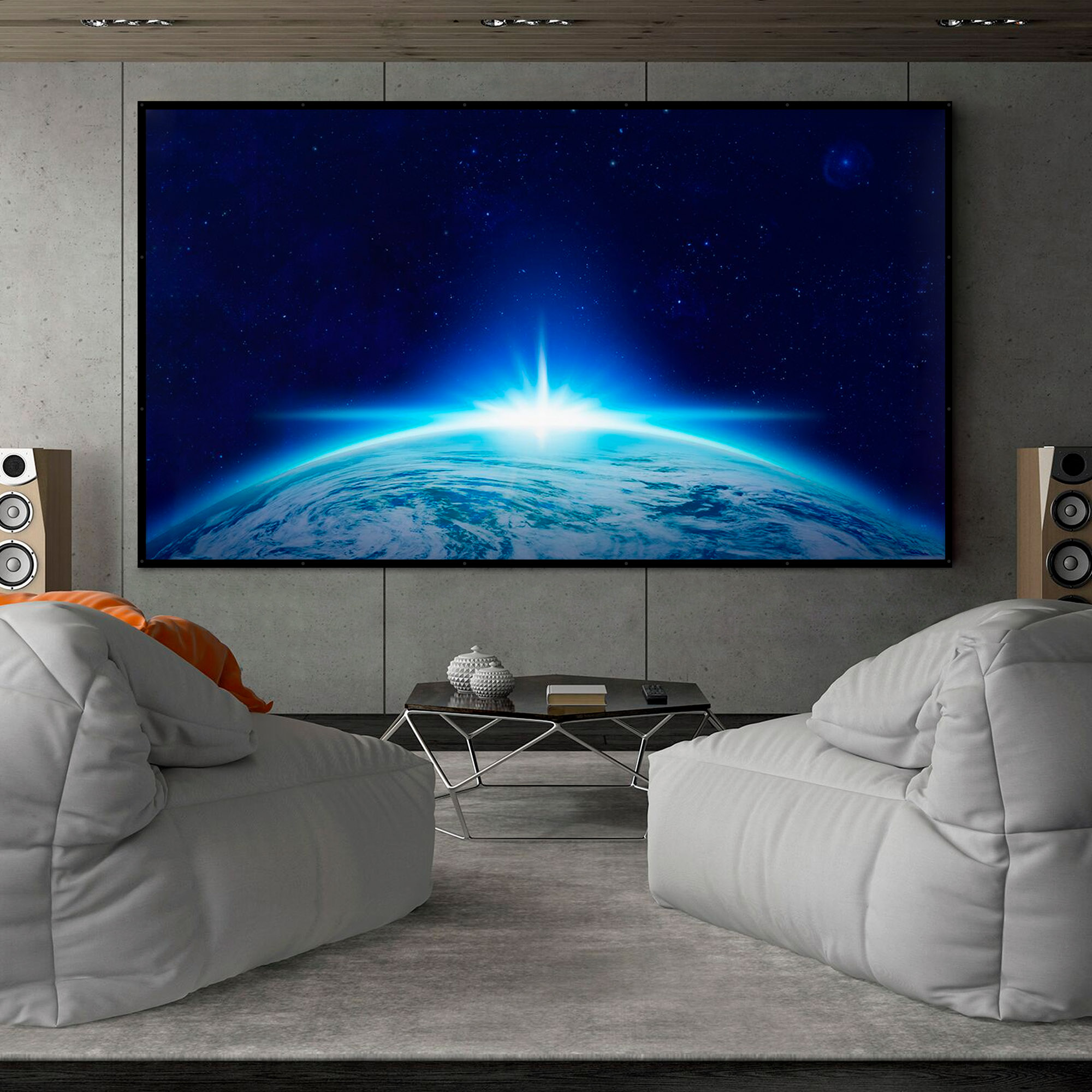 portable projector screen