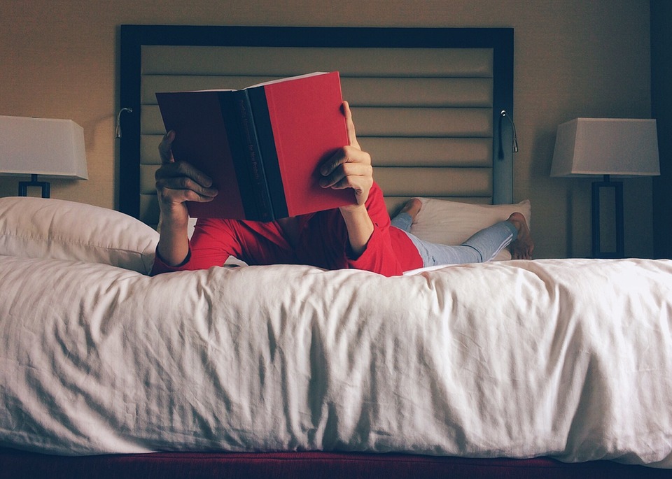 Reading in bed