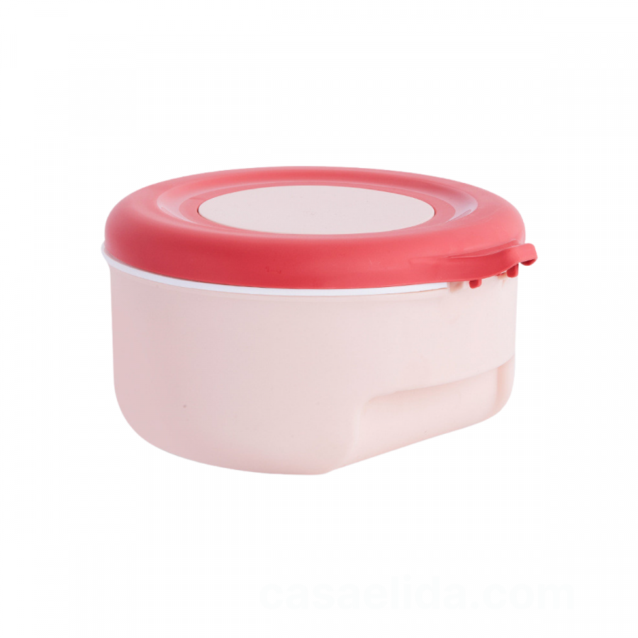 Contenedor de condimentos rosado, 8.5x6.5x5cm
