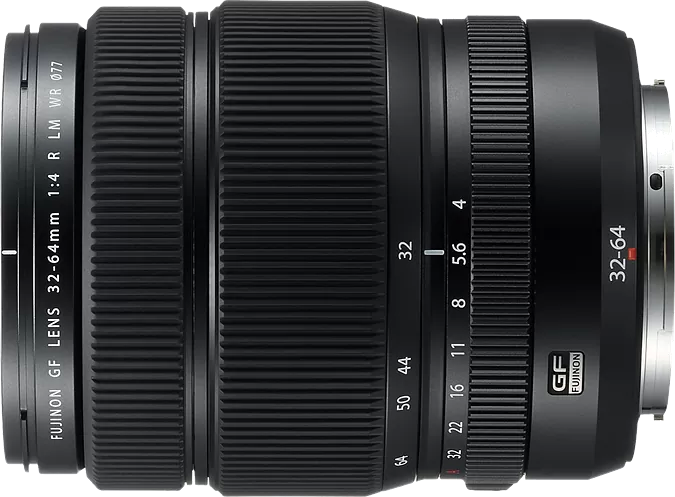 FUJIFILM GF 32-64mm f/4 R LM WR Lens Retail Pack