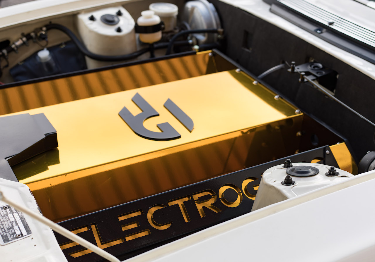 Electrogenic unveils world first EV Triumph Stag and Morgan 4/4