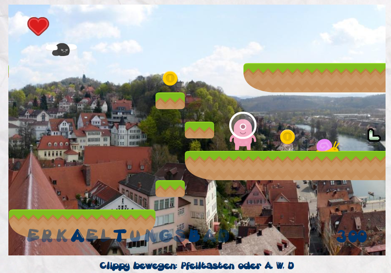 Screenshot for project 2D platform game