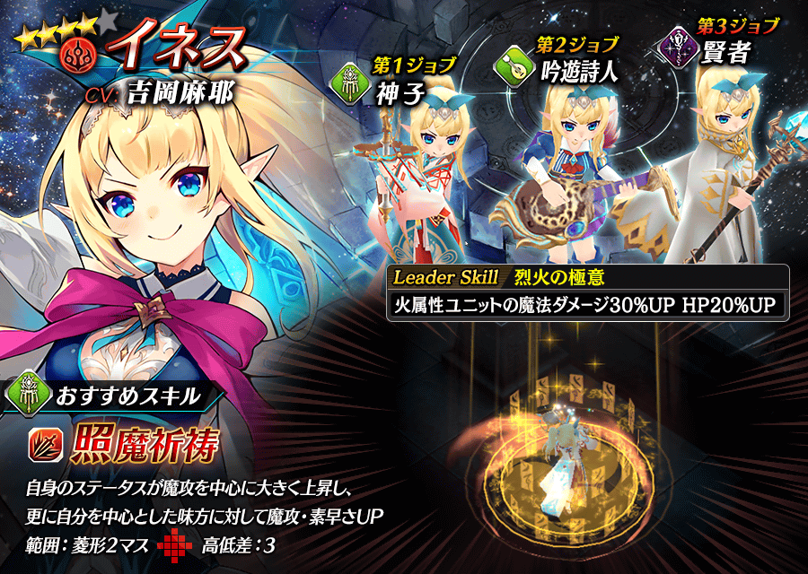 【タガタメ】イネスは強い？評価と運用まとめ