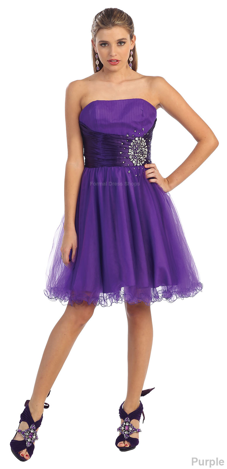 Eggplant Bridesmaid Dresses Under $100 5