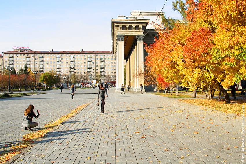 Осенний Новосибирск Фото