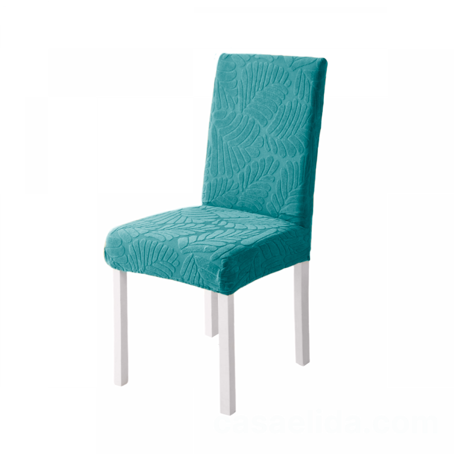 Funda para silla ajustable turquesa, poliéster