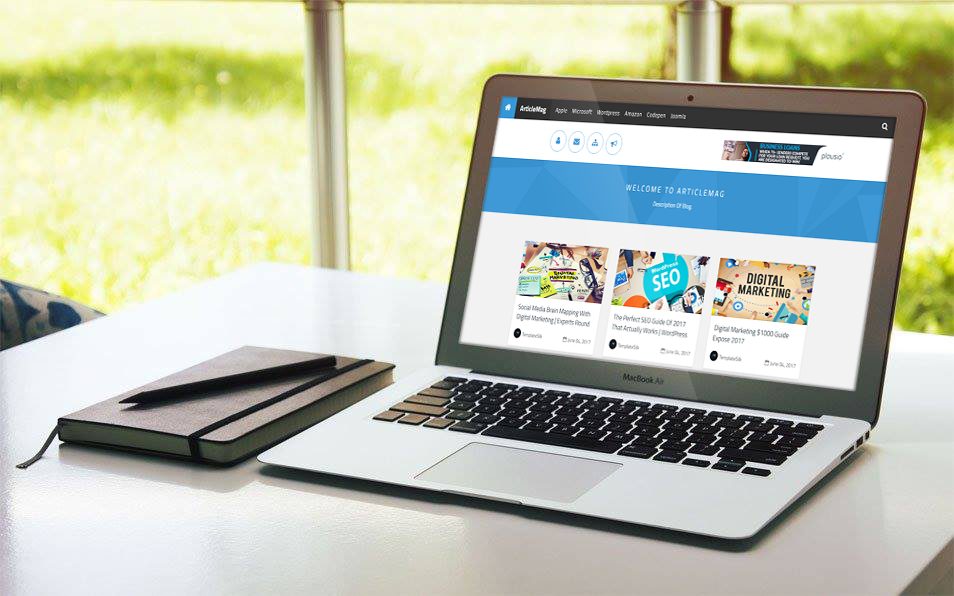 ArticleMag Blogger Theme