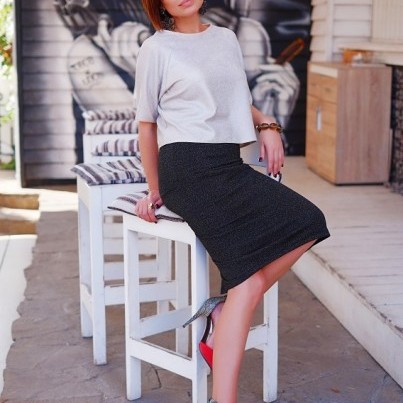 lady's photo