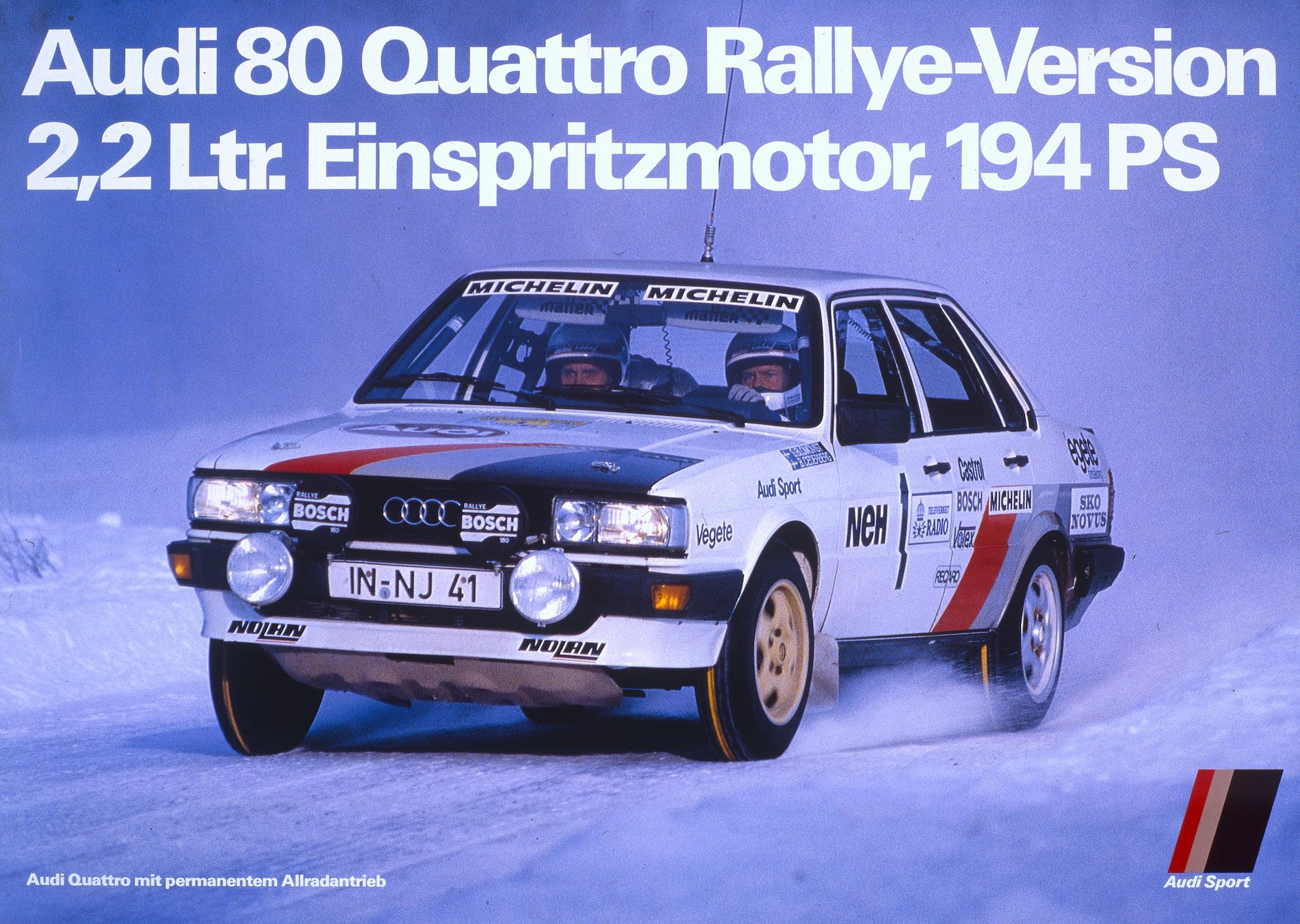 Audi UK Rally Team recall iconic game changing Audi quattro