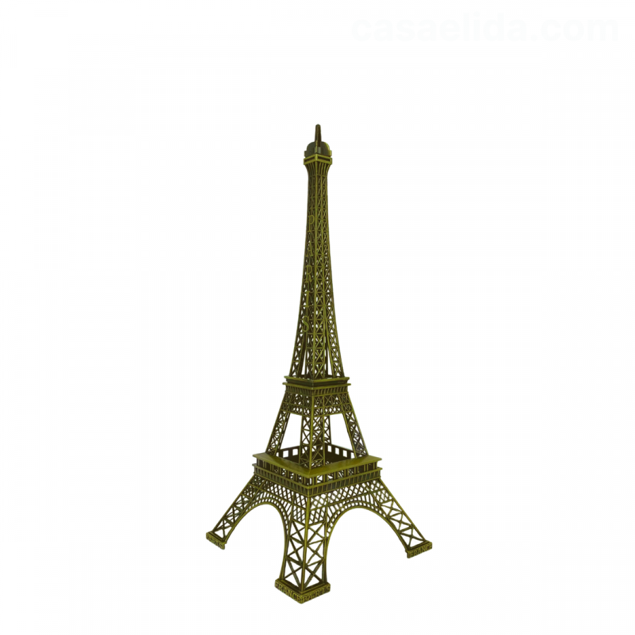 Figura decorativa torre eiffel, 25cm, acero