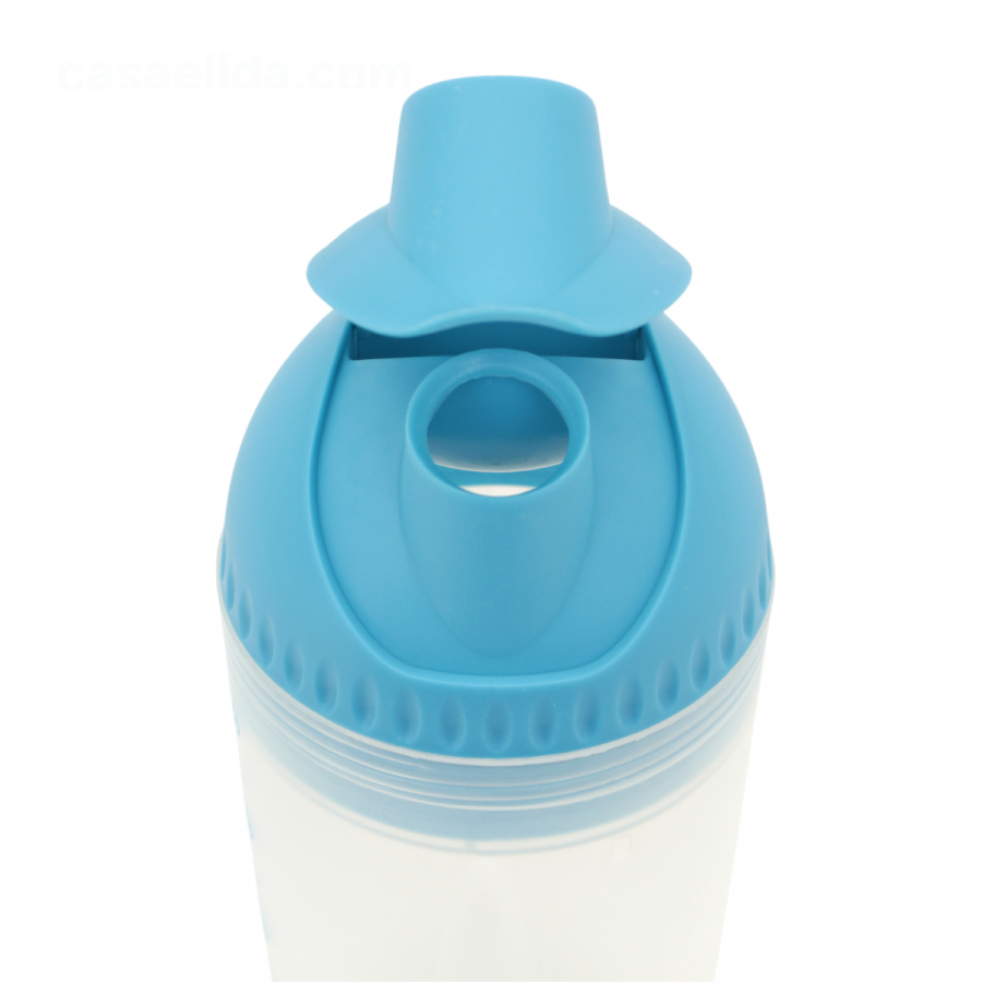 Tomatodo shaker celeste, 500ml, plástico pp