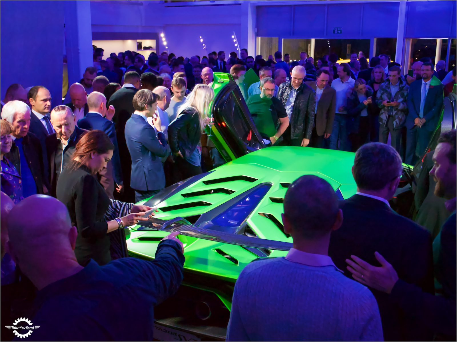 Take to the Road attends opening of new Lamborghini Tunbridge Wells