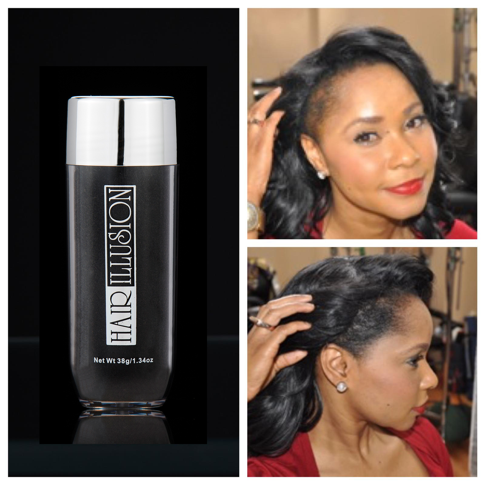 Hair Fibers by HAIR ILLUSION Baldness & Thinning Hair Treatment for