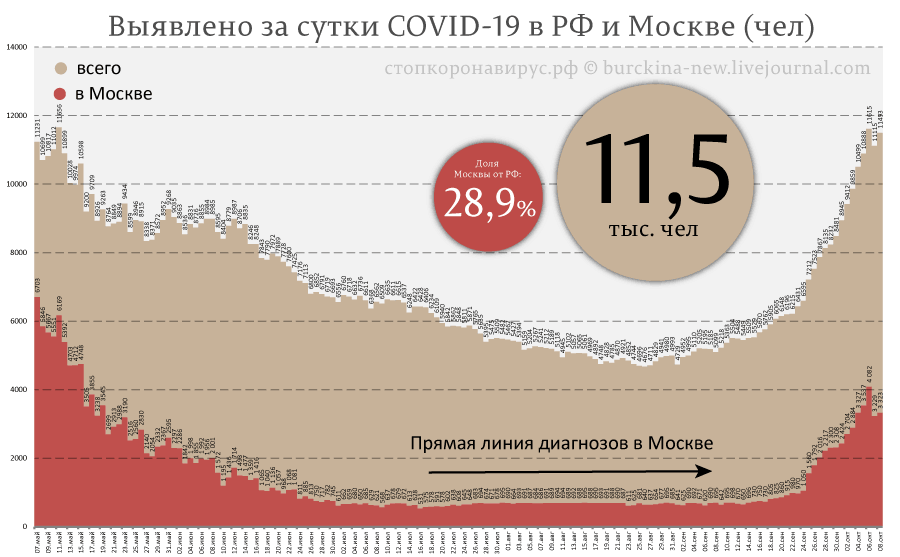 Статистике коронавируса в России сказали стоп 