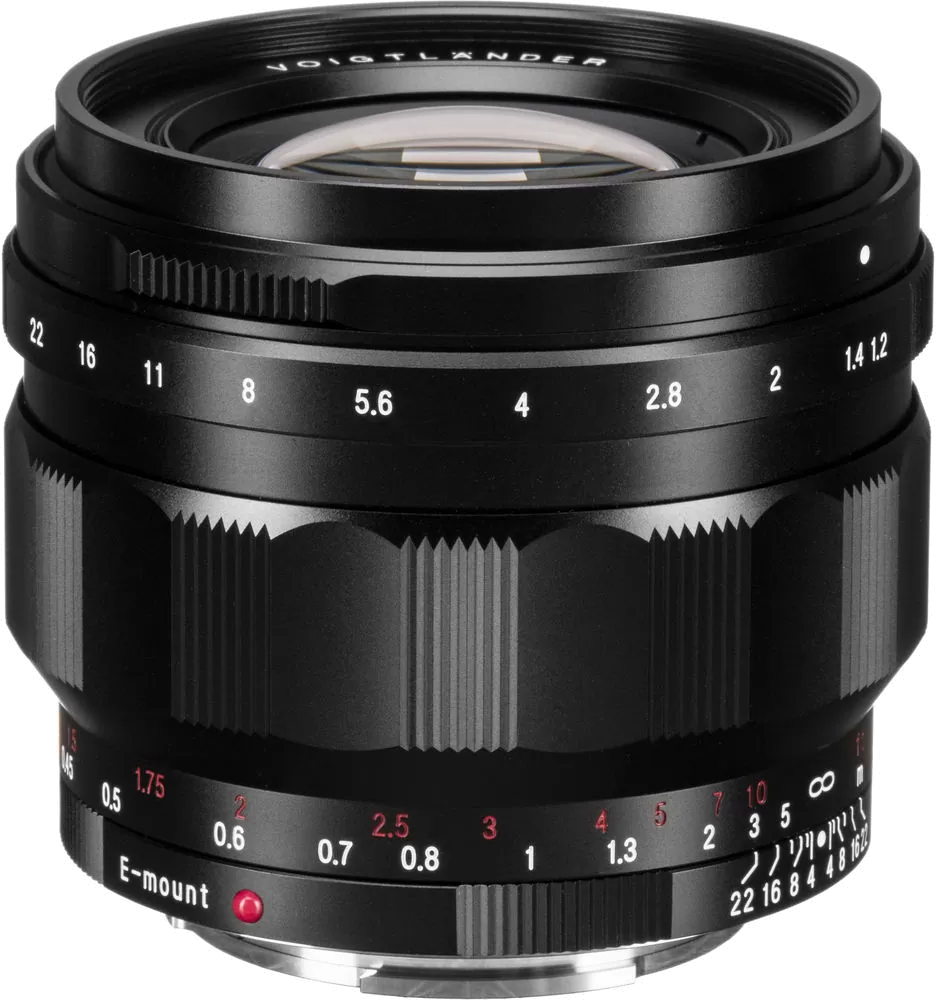 Voigtlander Nokton 50mm f/1.2 Aspherical Lens for Sony E BA348B