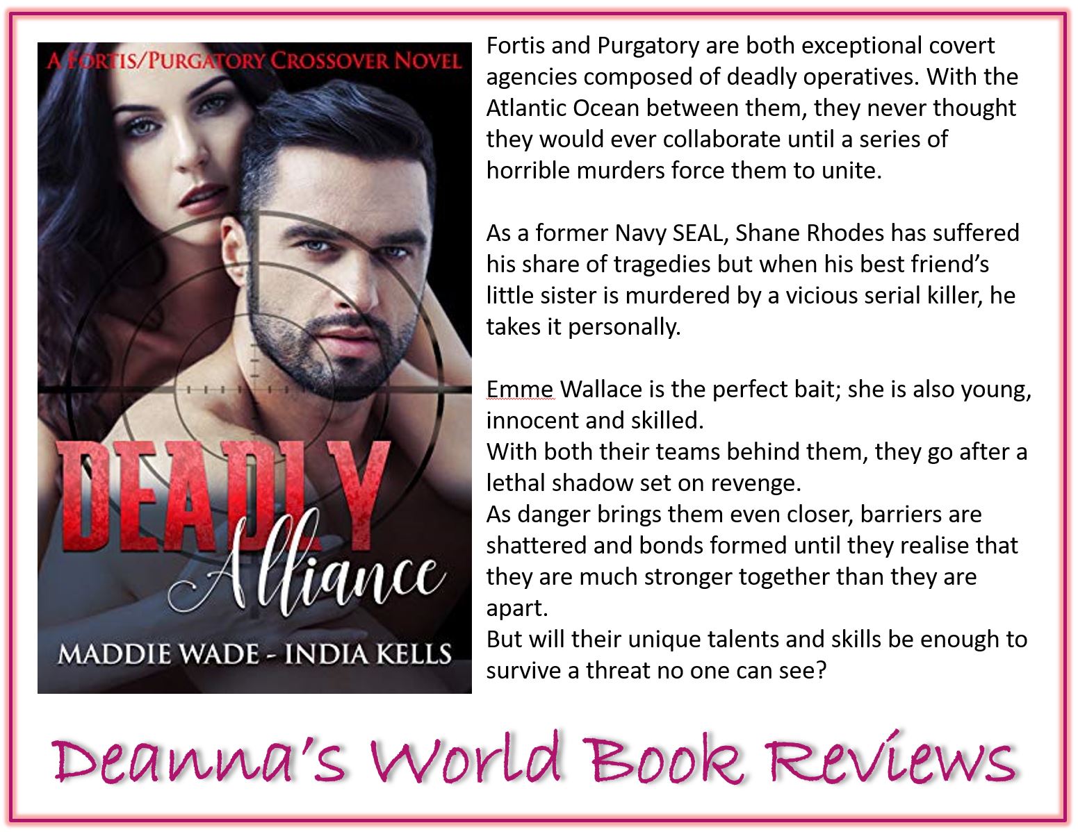 Deadly Alliance by Maddie Wade and India Kells blurb