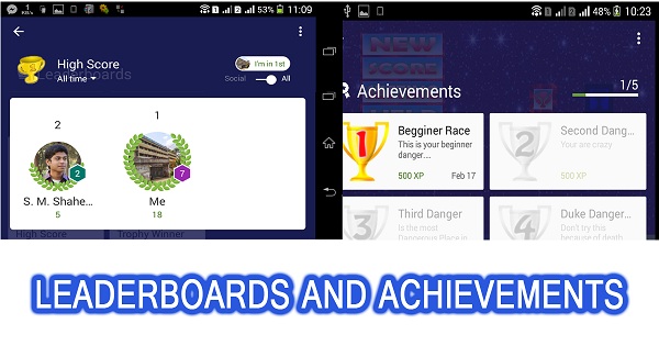 Danger Race + leaderboard + Admob + Social Share - 5