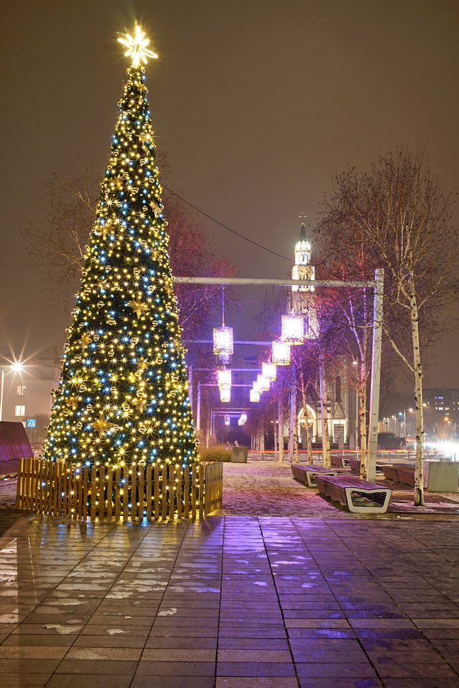 TTArtisan 23mm F1.4 Sony A6500 Christmas Tree Alley