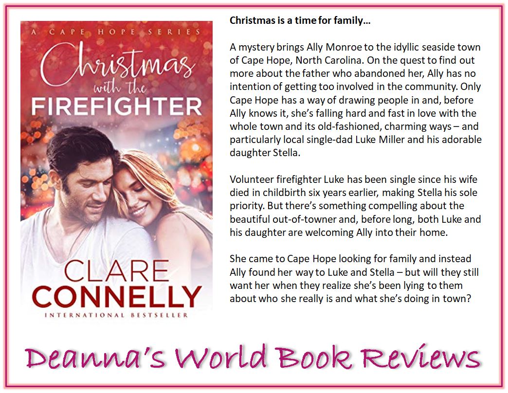 Christmas with the Firefighter by Clare Connelly blurb