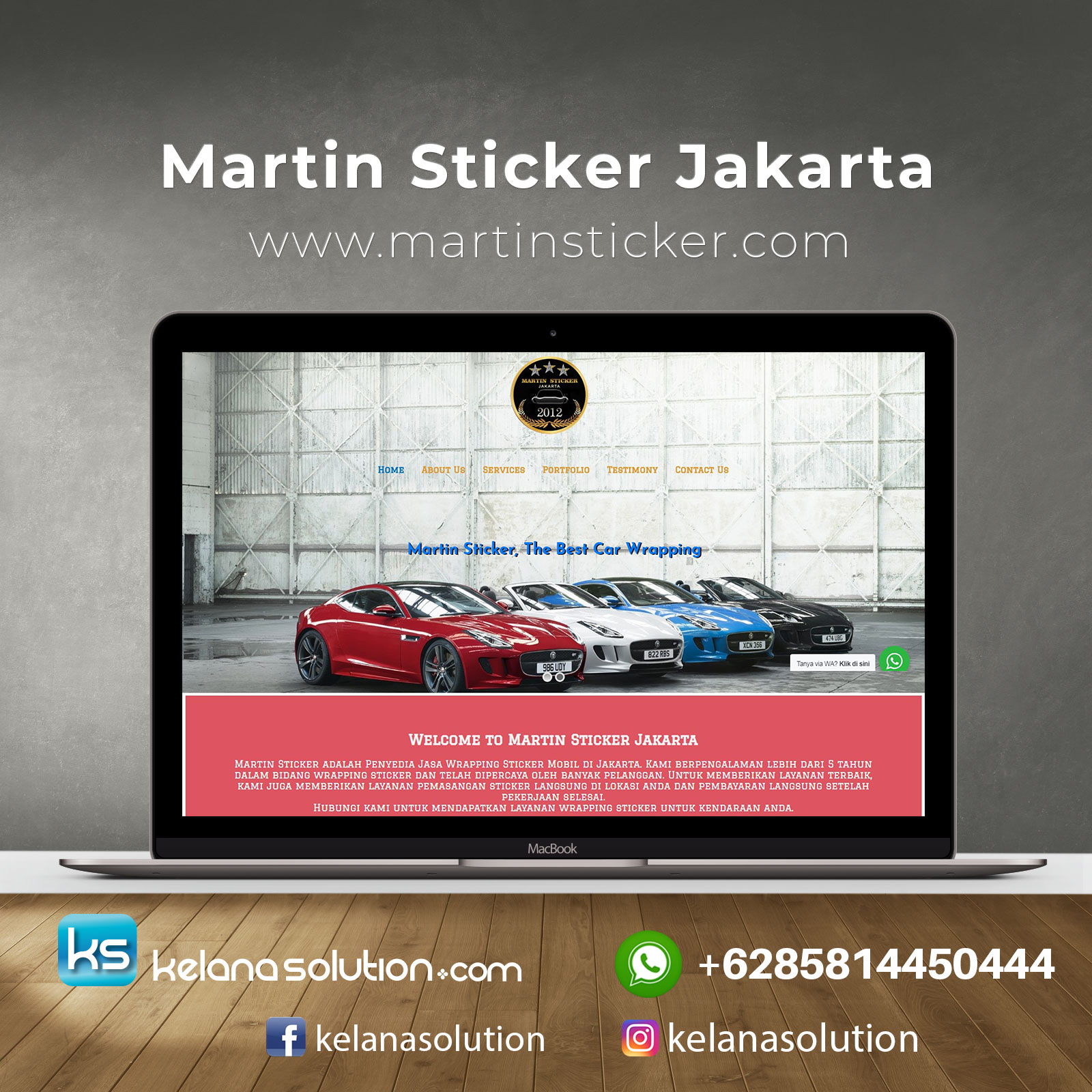 Jasa Wrapping Sticker Mobil Jakarta