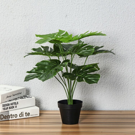 Planta artificial monstera, 75cm