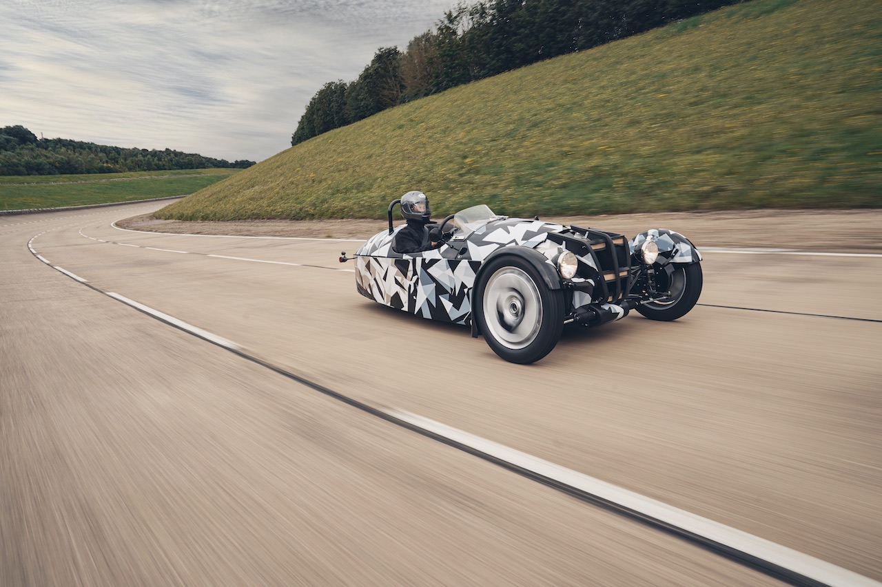 Morgan Motor Company shows off new 3 Wheeler prototype