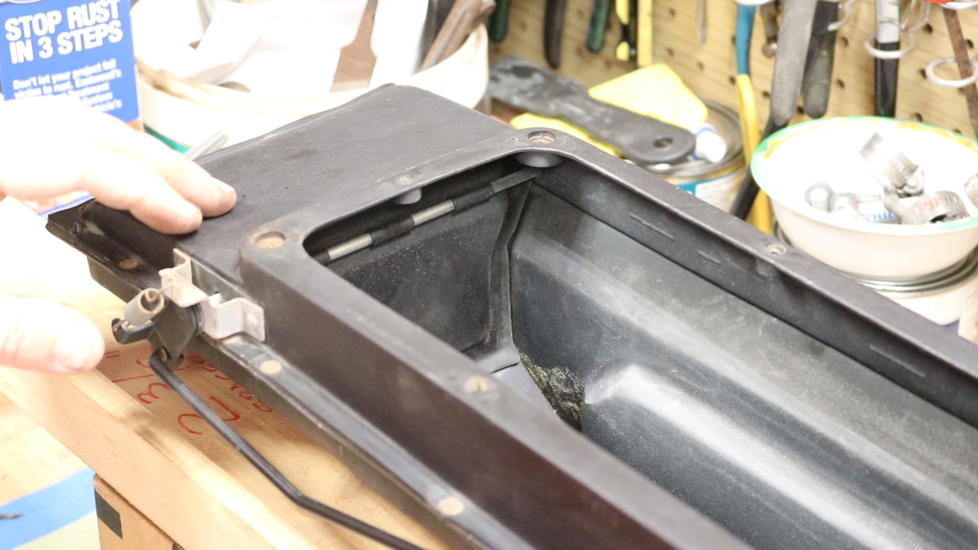 CJ7 Heater Box and Fresh Air Duct Restoration (video/photos/video/foam