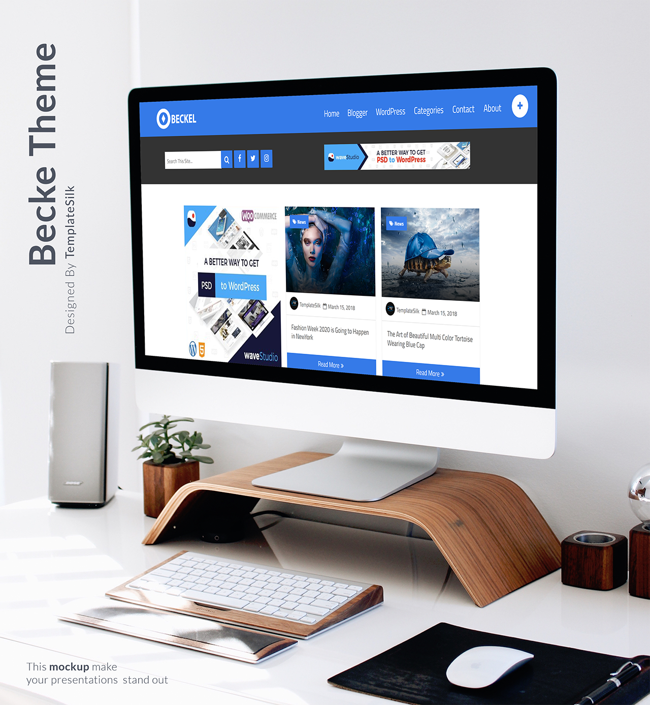 Beckel Blogger Theme