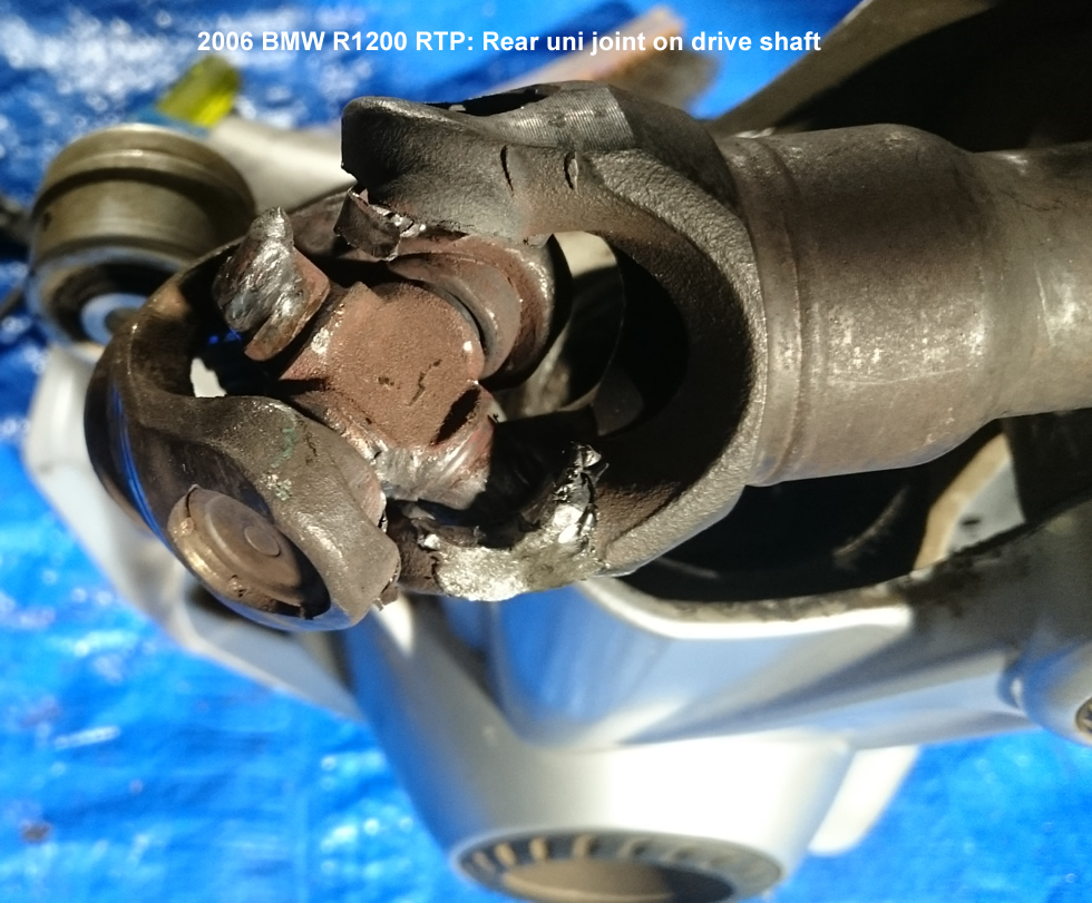 R1200RT drive shaft failure - BMWMCCWA