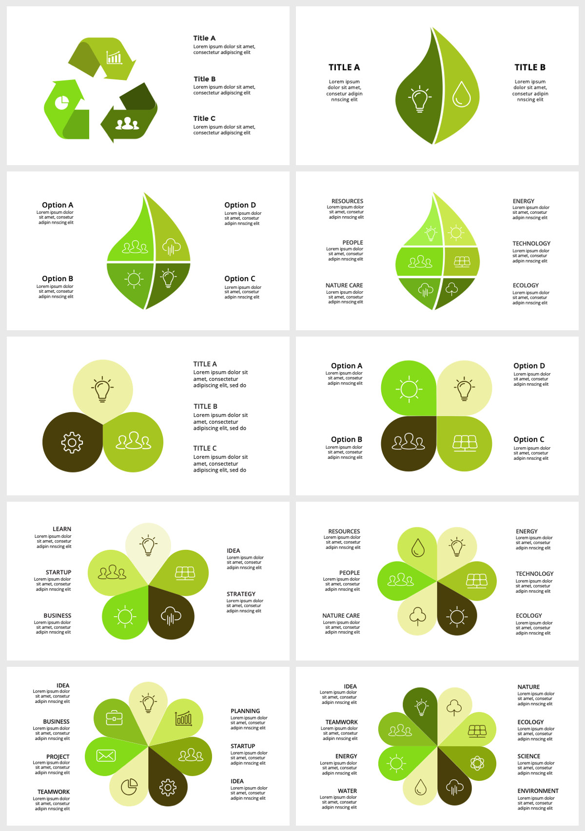 Huge Infographics Bundle! Lifetime Updates! PowerPoint, Photoshop, Illustrator. - 200