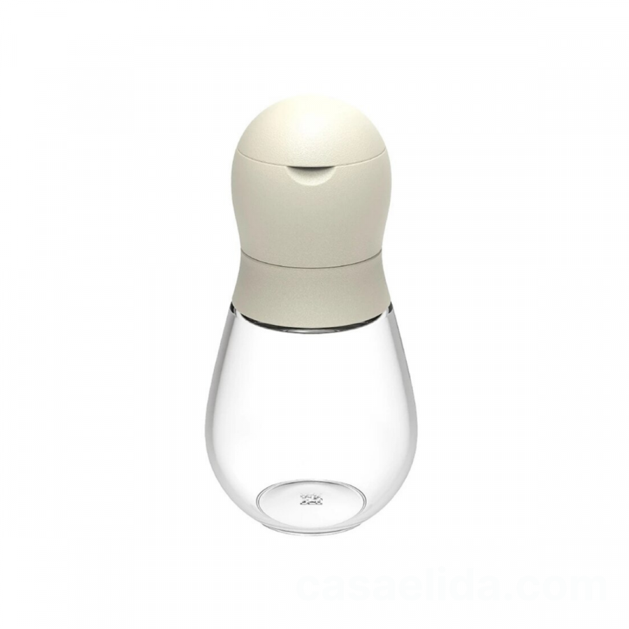 Molinillo de pimienta blanco, 13x6x6cm