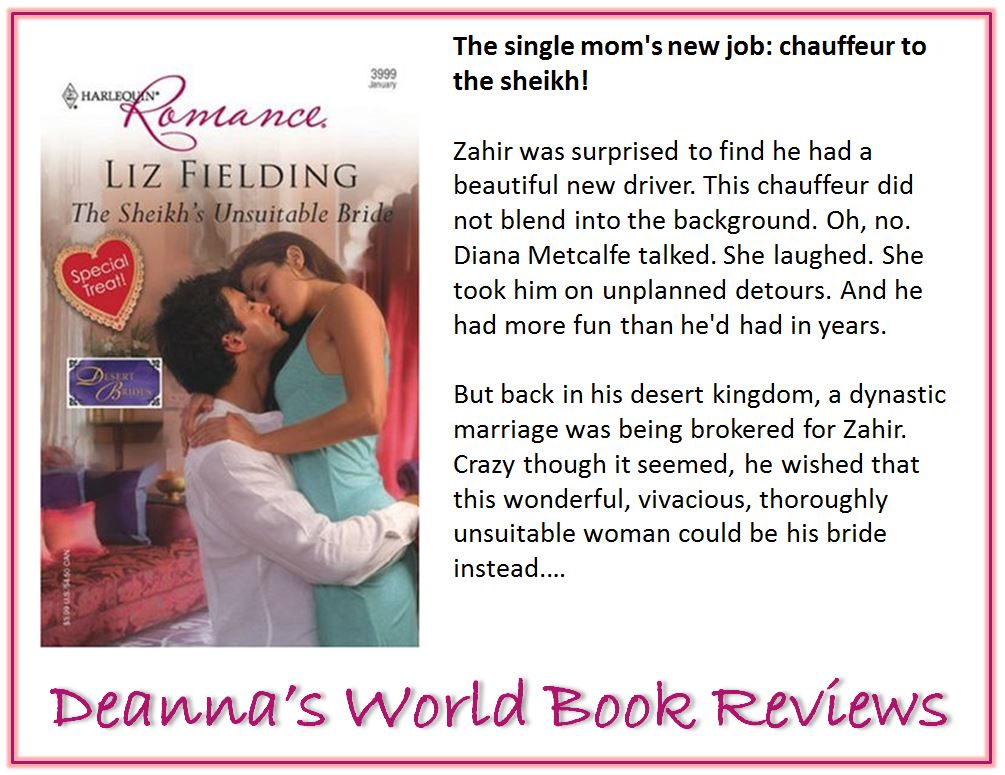 The Sheikh's Unsuitable Bride by Liz Fielding blurb