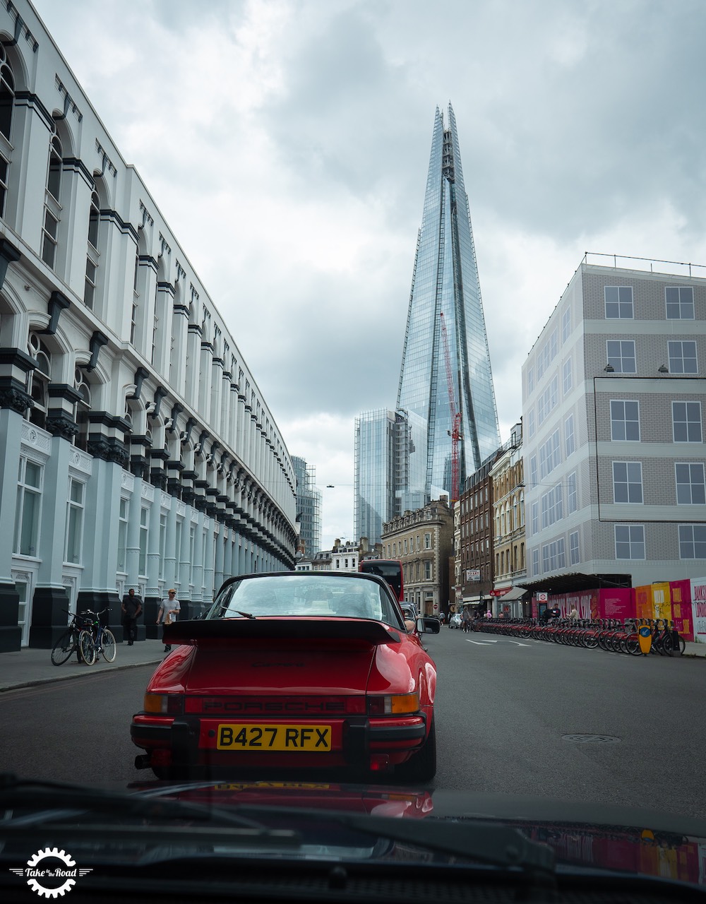 Waterloo Classics stages protest drive through central London