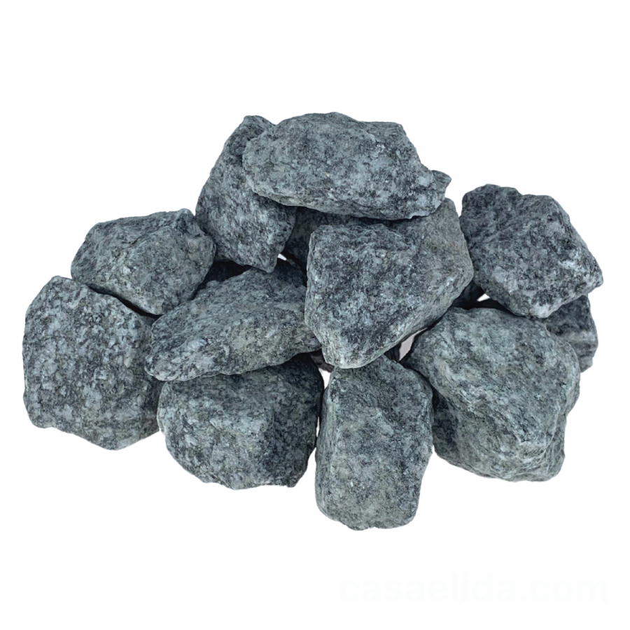 Piedra obsidiana nevada gris, 2~4cm