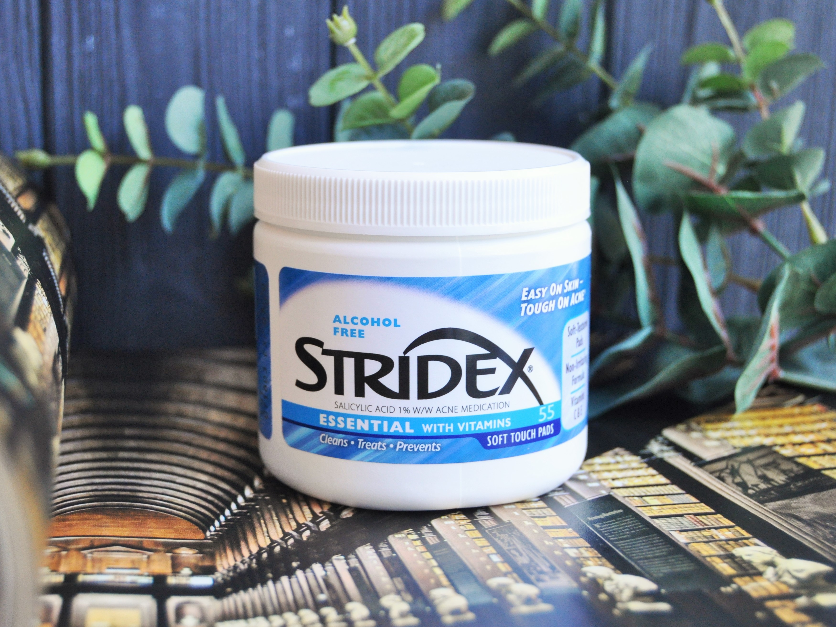 Stridex Single-Step Acne Control, Maximum Alcohol Free салициловые ...