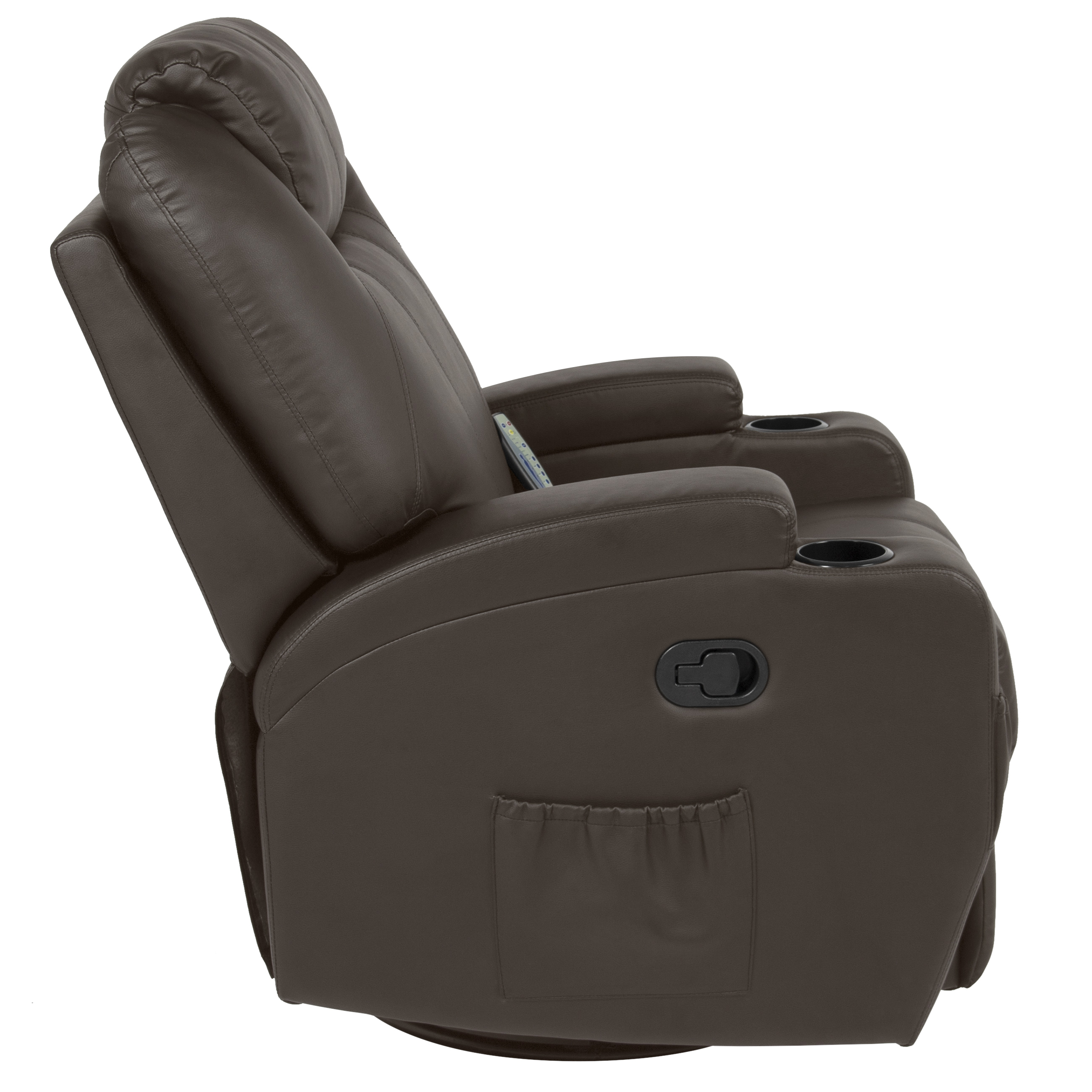 Bcp Swivel Massage Recliner Chair W Remote Control 5 Modes