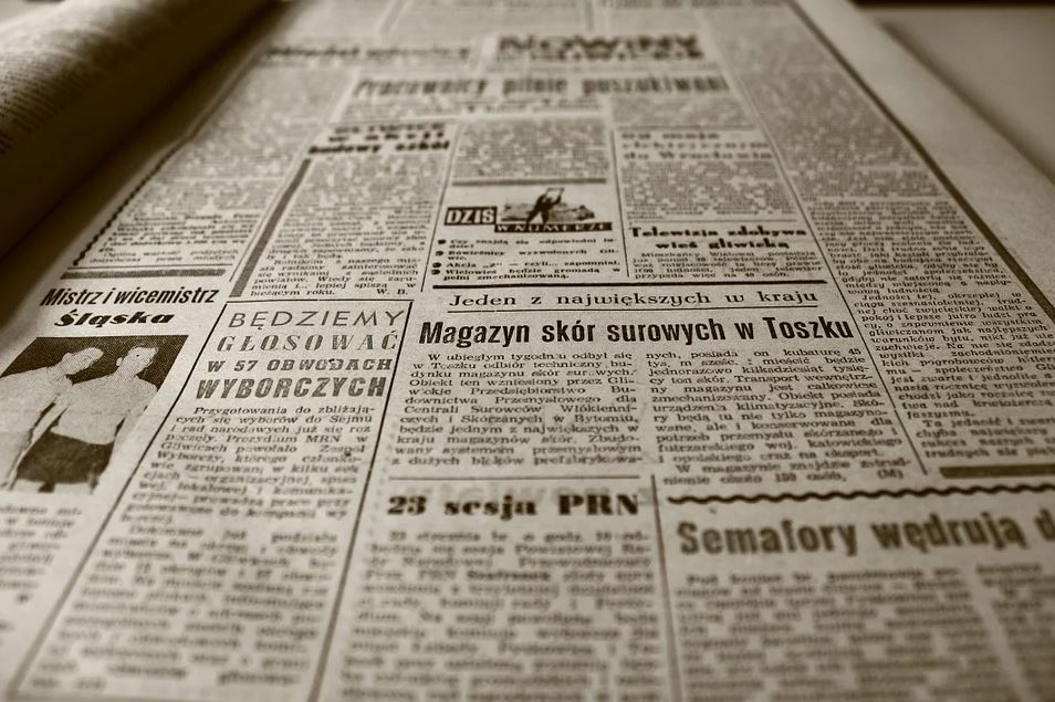 Old newspaper