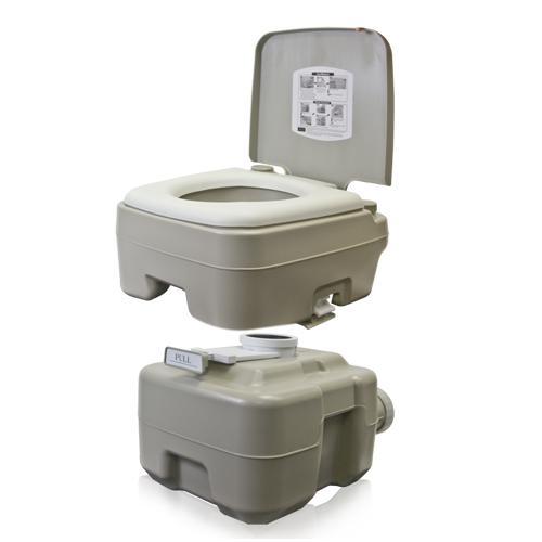 BCP 5Gallon Portable Toilet for Camping and Travel w/ Dual Spray Jets