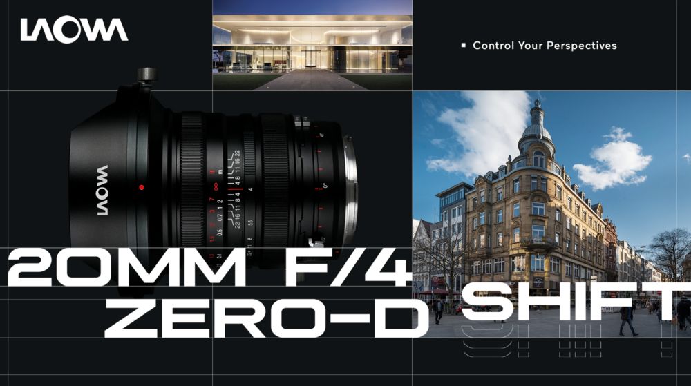 Laowa 20mm F4 Shift Zero D